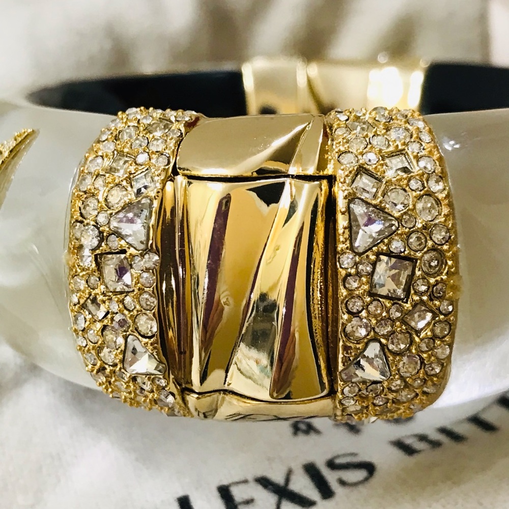 NWT Alexis Bittar Origami Inlay Bracelet - Picture 3 of 12